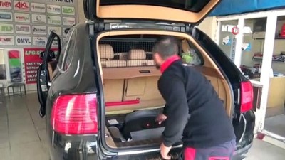 test surusu -  Zengin Siirtli milyonluk Porsche marka aracına LPG taktırdı Videosu