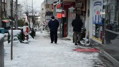 hava sicakligi -  Vatandaşların karla imtihanı Videosu