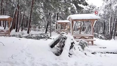 kar kalinligi -  OMÜ'de kar kalınlığı 50 santimi geçti Videosu