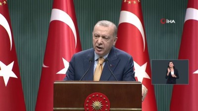 kiraathane -  Cumhurbaşkanı Recep Tayyip Erdoğan:
- “İllerimizi Sağlık Bakanlığımızın belirlediği kriterlere göre 4 gruba ayırarak Mart ayı başı itibari ile kademeli normalleşme sürecini başlatıyoruz” Videosu