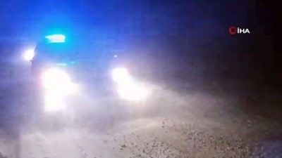 kar yagisi -  Konya Antalya Karayolu tipi sebebiyle ulaşıma kapandı Videosu