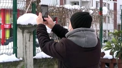 kardan adam -  4 metre uzunluğunda dev kardan adam yaptılar Videosu