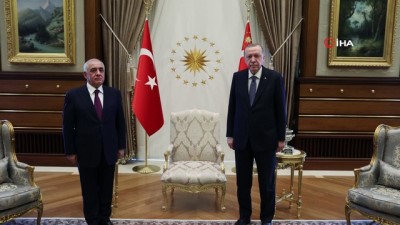  Cumhurbaşkanı Erdoğan, Azerbaycan Başbakanı Ali Asadov’u kabul etti