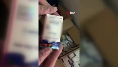 sahte ilac -  İstanbul'da bozuk ilaç ve gıda operasyonu: 72 bin ürün ele geçirildi Videosu