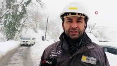 adala -  Karın yıktığı enerji nakil hatları için zorlu arazide mücadele veriyorlar Videosu