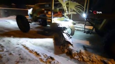 kar temizligi -  Yakutiye Belediyesi'nden 7/24 kar alarmı Videosu