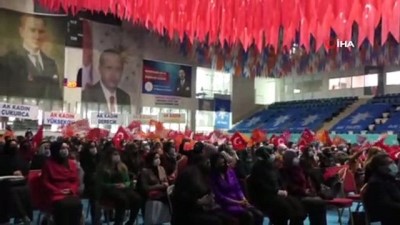telekonferans -  AK Parti Hakkari Kadın Kolları Başkanı Münevver Ertuş güven tazeledi Videosu