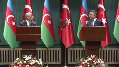 ANKARA - Azerbaycan Başbakanı Asadov, 'Türkiye-Azerbaycan 9. Karma Ekonomik Komisyonu Toplantısı'nın ardından konuştu (1)