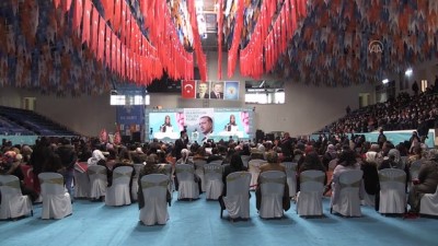HAKKARİ - AK Parti Hakkari İl Kadın Kolları 6. Olağan Kongresi yapıldı