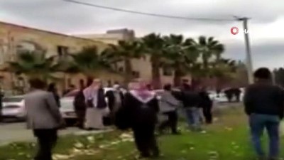 silahli kavga -  Husumetli aileler arasındaki silahlı kavga kamerada Videosu