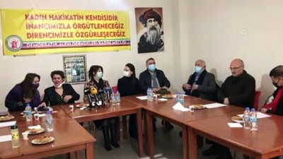 İSTANBUL - HDP Eş Genel Başkanı Buldan, Demokratik Alevi Derneklerini ziyaret etti