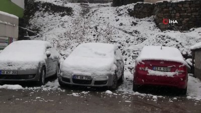 kar kalinligi -  Şırnak’ta kar etkisini tekrar gösterdi Videosu
