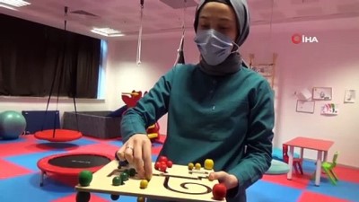psikolojik destek -  Bu merkezde çocuklar eğitsel oyunlar ile tedavi ediliyor Videosu