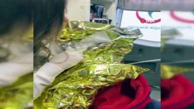 hamile kadin -  - Depremde İnci'yi kurtaran Edanur, otobüste doğum yaptırdı Videosu