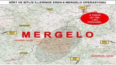  “Eren -6 Mergelo” Operasyonu başlatıldı