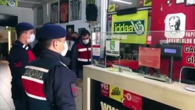  Antalya’da jandarmadan 483 personelle bahis ve kumar denetimi