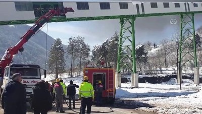 cimento fabrikasi - DÜZCE - Çimento fabrikasında çıkan yangın söndürüldü Videosu
