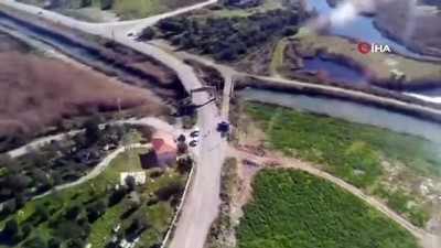 yakin takip -  Jandarma trafik ekipleri havadan denetledi Videosu