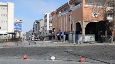 KARAMAN - Konya ve çevre illerde sokağa çıkma kısıtlamasına uyuluyor