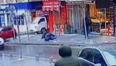  İstanbul’da akılalmaz olay: Otelin penceresinden atlayıp adamın üstüne düştü
