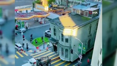 mimari -  - ABD’de 139 yıllık 2 katlı ev yeni adresine taşındı Videosu