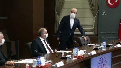 dera - ANKARA - Hazine ve Maliye Bakanı Elvan, TÜRK-İŞ heyetini kabul etti Videosu