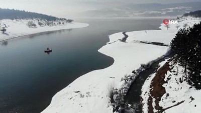 baraj goleti -  - Bolu’da, kar yağışı barajlardaki su seviyesini yükseltti Videosu