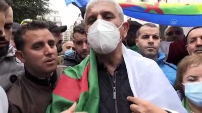 Cezayir'de halk, 'Hirak' protestolarının 2. yıl dönümünde yine meydanlara indi