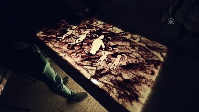 siginma - İdlibli sanatçı, Suriyelilerin acısını kum taneleriyle anlatıyor Videosu