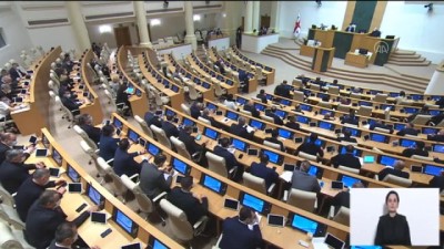 muhalefet partileri - TİFLİS - Gürcistan'da Başbakan Garibaşvili'nin kabinesi güvenoyu aldı Videosu