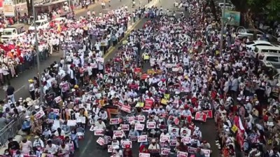 YANGON - Myanmar'daki darbe karşıtı protestolar