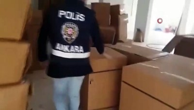 alkollu icki -  Ankara Emniyet Müdürlüğü’nden kaçakçılara ağır darbe: 32 gözaltı Videosu