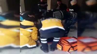 sekte -  Asansör boşluğuna düşen inşaat işçisi ağır yaralandı Videosu