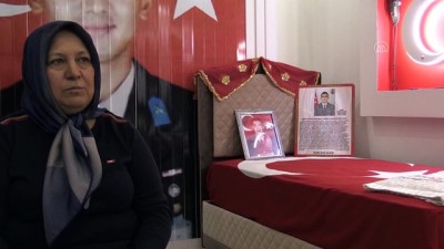 sehit annesi - AYDIN - Şehit oğlunun hatıralarını hiç göremediği odasında yaşatıyor Videosu