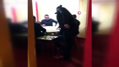 kahvehane -  Kumarhaneye çevrilen eve polis baskını Videosu