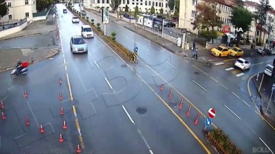yon tabelasi -  Trafik kazası kameralara böyle yansıdı Videosu