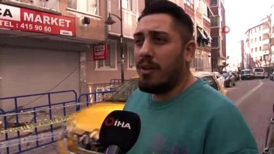 aktuel -  Zeytinburnu'nda balkonun çöktüğü anlar kamerada Videosu