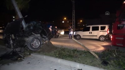 ADANA - Trafik kazası: 1 yaralı