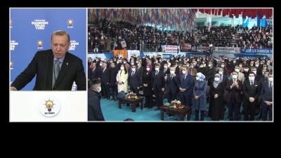 il kongresi - ANKARA - Cumhurbaşkanı Erdoğan, partisinin Ağrı 7. olağan il kongresine canlı bağlantı ile katıldı (2) Videosu