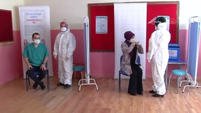 ÇORUM - Milli Eğitim Bakanı Selçuk, Kovid-19 aşısı yaptırdı