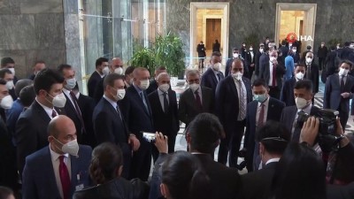 grup toplantisi -  Cumhurbaşkanı Erdoğan: “ Süreç ne ise, o süreç aynen işleyecektir” Videosu