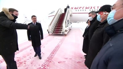 yurtdisi ziyareti -  - Kırgızistan Cumhurbaşkanı Caparov, ilk yurt dışı ziyaretini Rusya'ya gerçekleştirdi Videosu