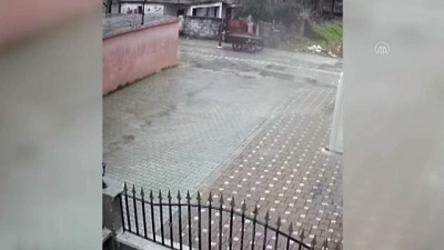 OSMANİYE - Bahçe kapısının çalınması güvenlik kamerasına yansıdı