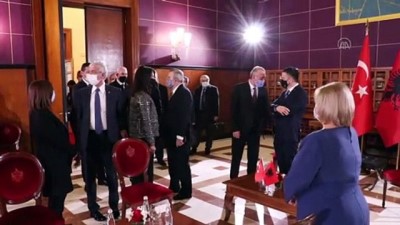 TİRAN - Tarım ve Orman Bakanı Pakdemirli, Arnavutluk Başbakanı Rama ile görüştü