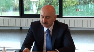  Bakan Karaismailoğlu: 'Irak ve Türkiye arasında yeni bir sınır kapısı ve demiryolu hattı önceliğimiz'