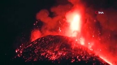  - Etna Yanardağı, son bir haftada 6 kez faaliyete geçti