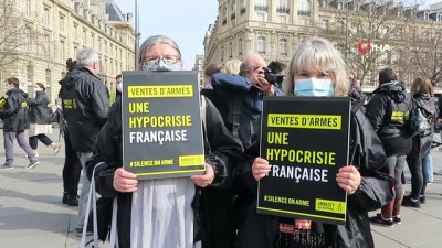  - Fransa'da Suudi Arabistan'a yapılan silah satışı protesto edildi