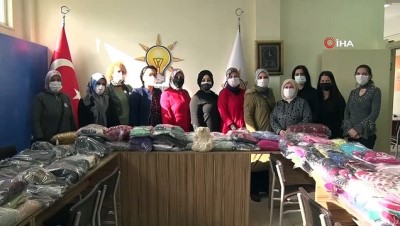 idlib -  AK Parti Yalova İlçe Kadın Kolları Diyarbakır’a yardım eli uzatıyor Videosu