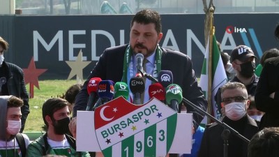 tezahur - Bursaspor’un efsanesi Pablo Martin Batalla’nın heykeli açıldı Videosu