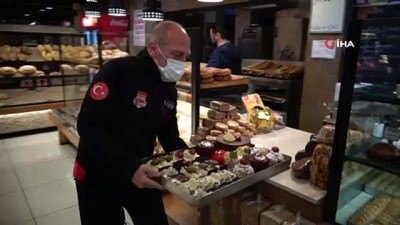 dogal afet -  Hayırsever vatandaşlardan görevli polise çay ve pasta ikramı Videosu